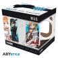 Preview: SWORD ART ONLINE - Tasse "Alfheim Crossover"  Es ist ein langer Weg an die Spitze des Weltbaums. Fliegen Sie etwas schneller mit Hilfe von Koffein und diesem Alfheim Crossover Tasse. Mit einem Design mit Kirito in menschlicher und Spriggan Form, Asunas un